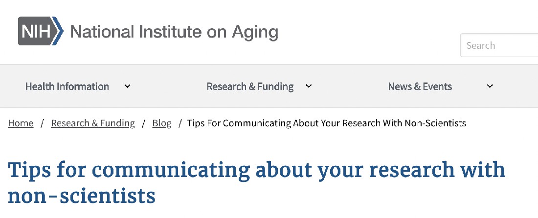 Tips for communicating about your research with non-scientists fal.cn/3tZHn #SciComm