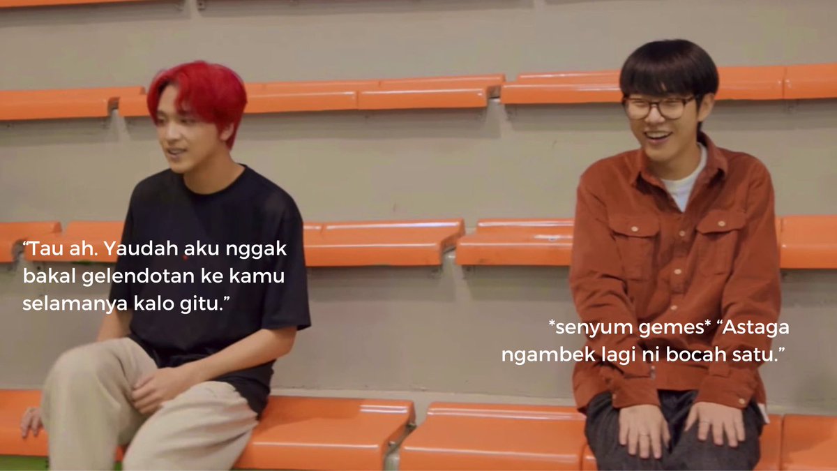 hyuckren / renhyuck two tweets canon au

; recharge