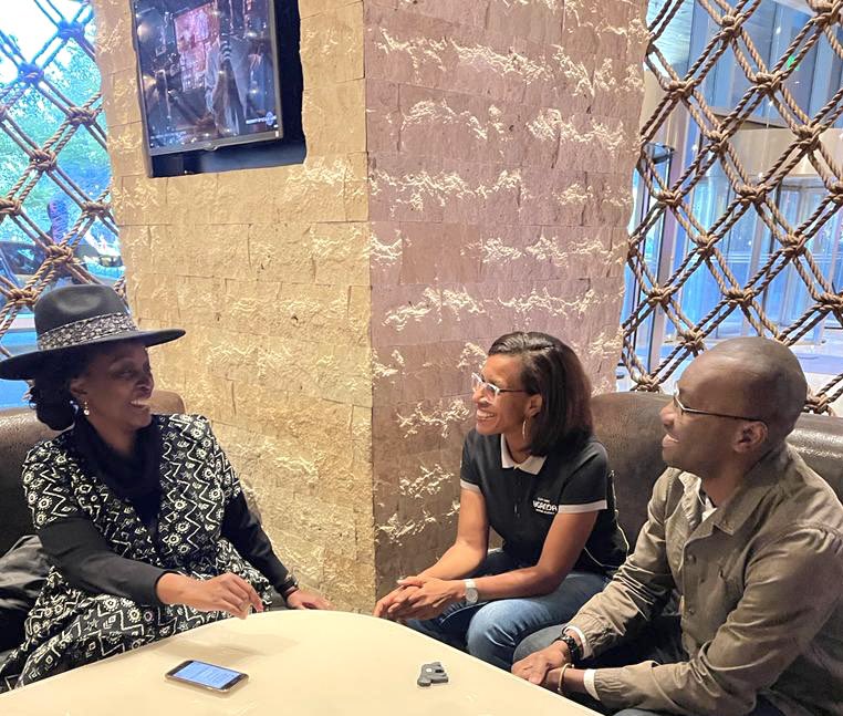 RobieKakonge_'s tweet photo. In Austin,Texas with @TourismBoardUg CEO Lilly Ajarova, at @USTOA 2022, off to a great start in exploring Uganda. https://t.co/spo61foa6p