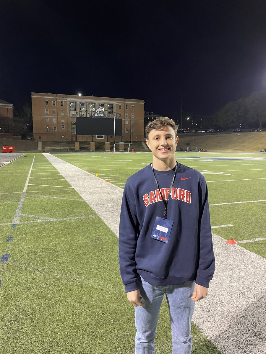 William_Hold83's tweet photo. Extremely blessed and grateful to have received a PWO from @SamfordFootball football! Thank you @CoachMoody56 and @HatchAttack1! 
#AllForSAMford #AGTG 2 Timothy 4:7 https://t.co/Cy1Ob1PkAF
