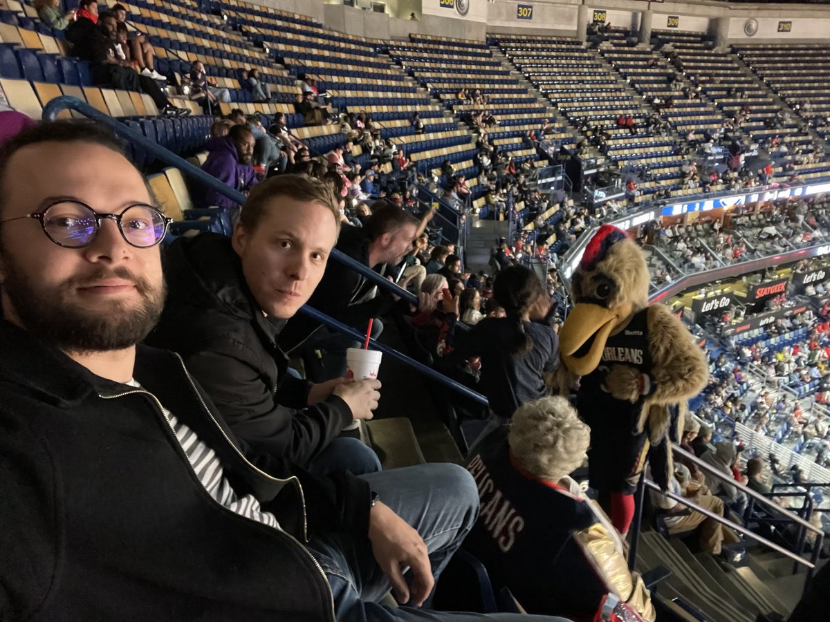 #pelicansgameday with <a href="/chris_mutschler/">Christopher Mutschler</a>