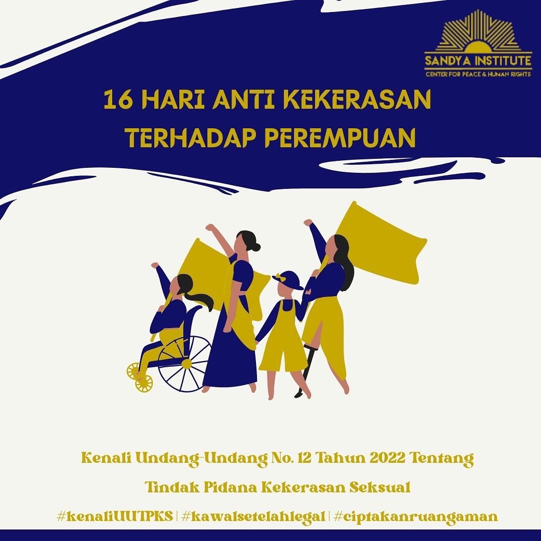 SandyaIDN's tweet photo. Hello minotivist!!
25 November sampai 10 Desember adalah bagian dari rangkaian hari anti kekerasan terhadap perempuan menuju hari HAM internasional. Tapi sebelumnya kita simak apa saja yang termasuk dalam tindak pidana kekerasan seksual. 

#internationalhumanrightsday https://t.co/bd48Tds76P