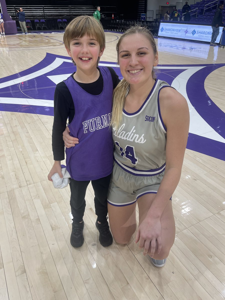 <a href="/Gracevanrij14/">Grace van Rij</a> had her #1 fan (and probably the loudest one ever) there tonight! Before he went to bed he said “mom I’m so glad I could go to Grace’s game” so yeah my heart exploded 💜🤍💜