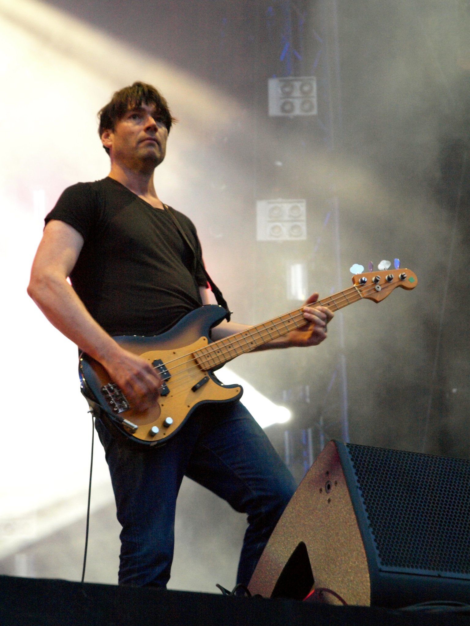 Belated happy birthday wishes are also due Blur bassist Alex James! 