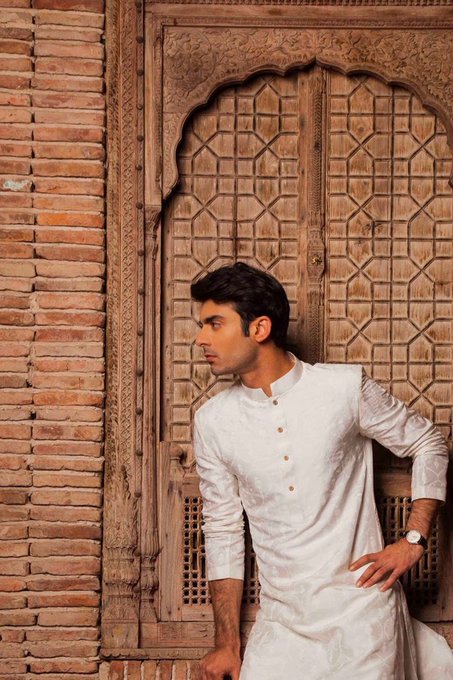 God made men and send fawad khan as an apology ,happy birthday king. . 