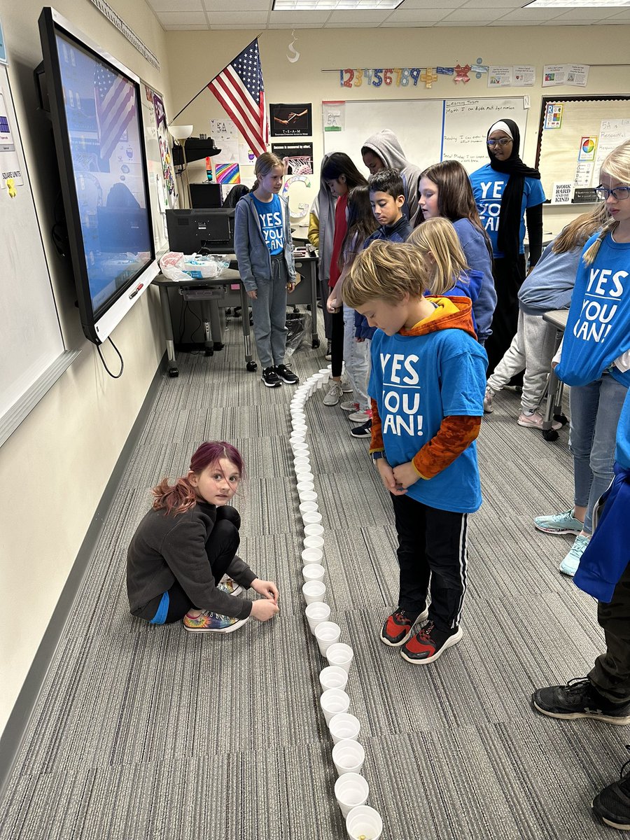 GallatinVan's tweet photo. Another great transition day @StemMcKinley thank you to @BerkeleyEverett for the counting collections idea and @zkruger7 for the challenge-such an engaging experience to deepen our understanding of the Powers of 10! https://t.co/nOkr6dDhWE