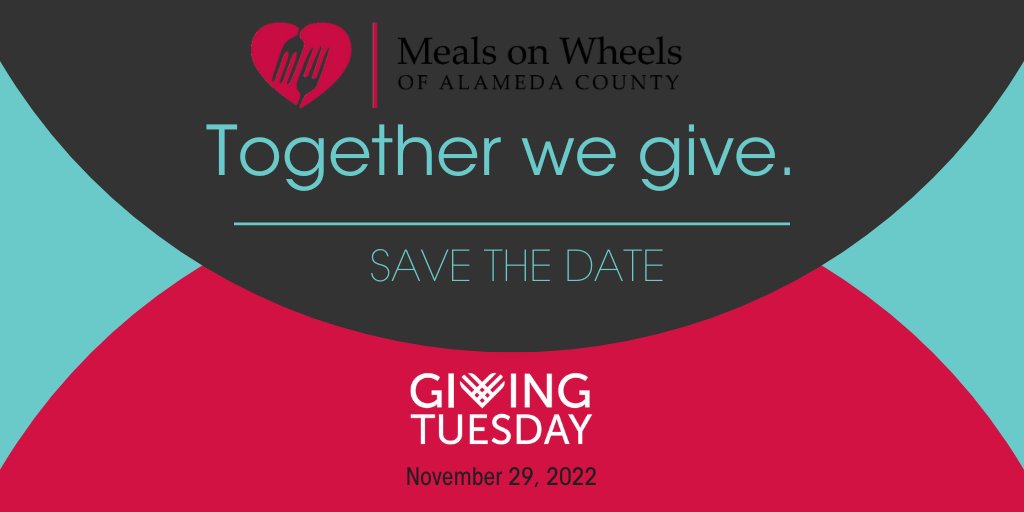 We're 1 day away from Giving Tuesday! Will you support our Holiday Care Packages Campaign to ensure that all seniors served by Meals on Wheels in Alameda County get a care package? You can find out more about here: givebutter.com/MOWAC_GivingTu… 
#GivingTuesday #MealsOnWheels #seniors