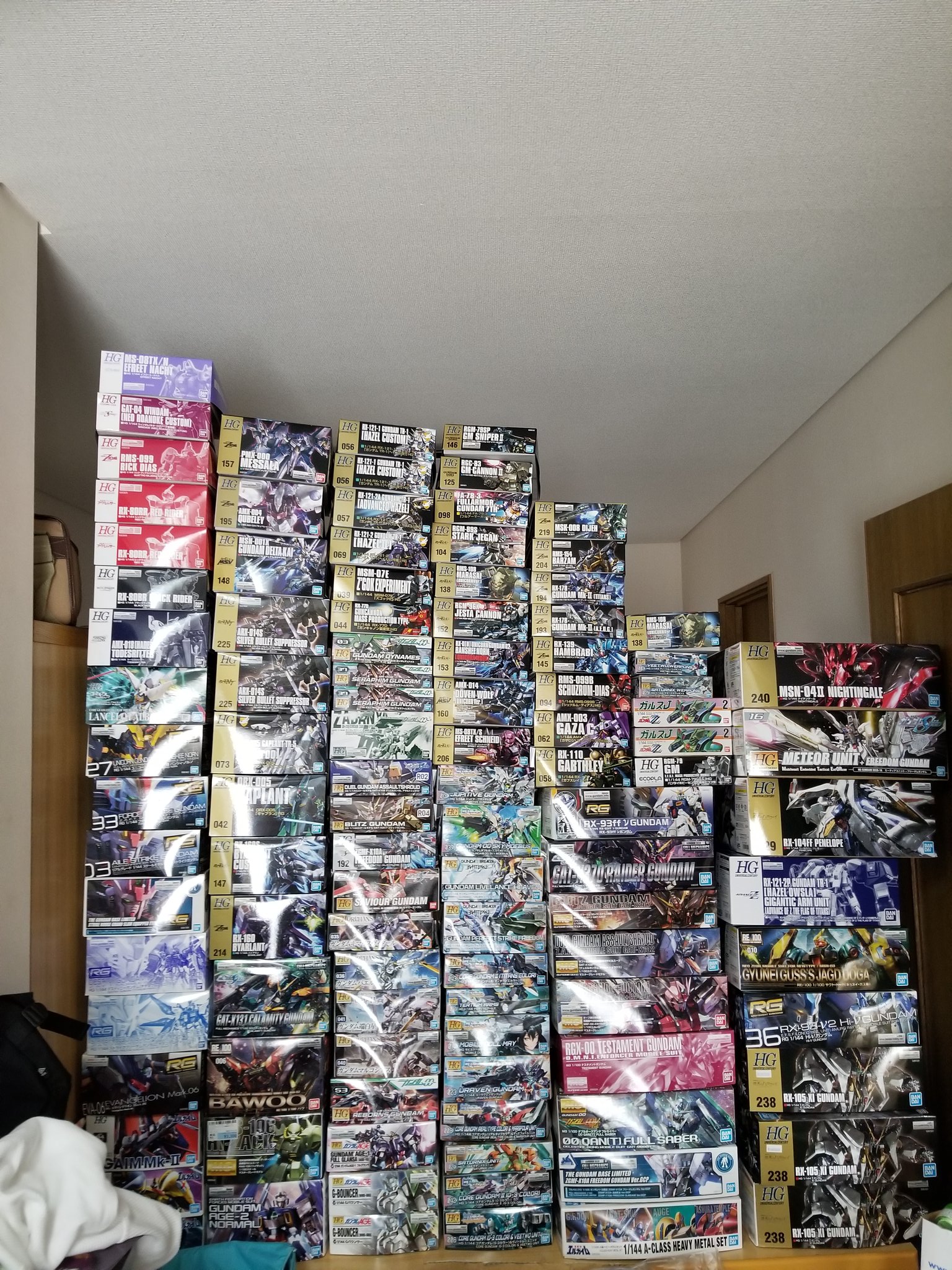 ガンプラ各種（積みプラ整理）
