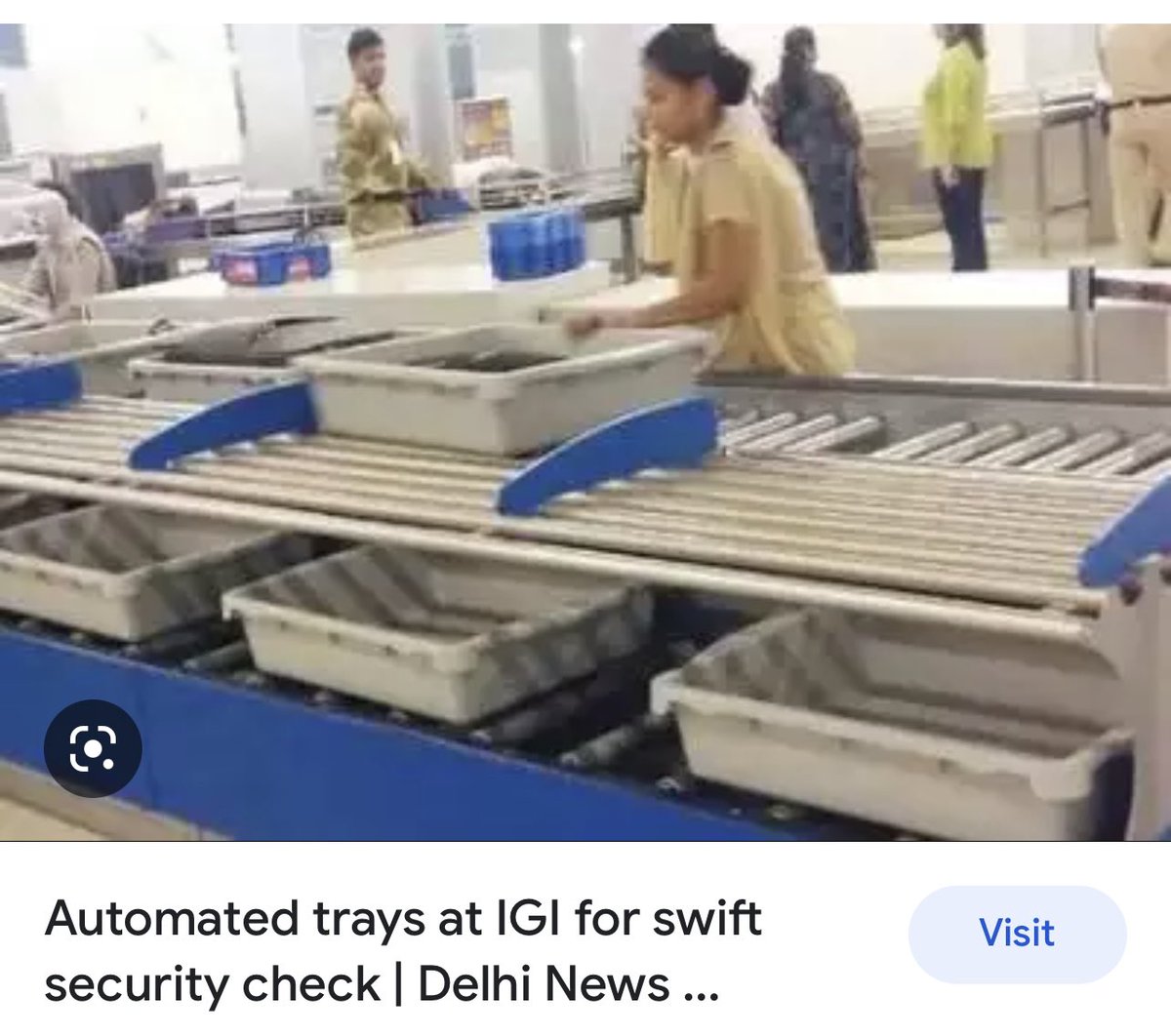 When did u last travel thro T3 Delhi?
Daily scenario… passengers crowding to put trays on the conveyor while others pulling empty trays from between their legs.
Surely things can be made easier for flyers! 
<a href="/JM_Scindia/">Jyotiraditya M. Scindia</a> <a href="/GMRMarketing/">GMR Marketing</a> <a href="/kkgrandhi/">kiran kumar grandhi</a> <a href="/GMR_Group/">GMR</a>