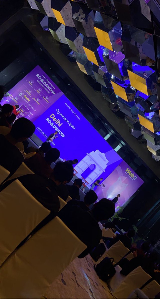 26KHUSHISHARMA4's tweet photo. Hey folks! Had a great experience at the #roadtopolygonconnect which led me to the great exposure of #Web3 domain in which we can build smart projects which can make changes in security and transaction field. Had a great experience with the speakers @imthepk and many more. https://t.co/rPMwkiqWDb