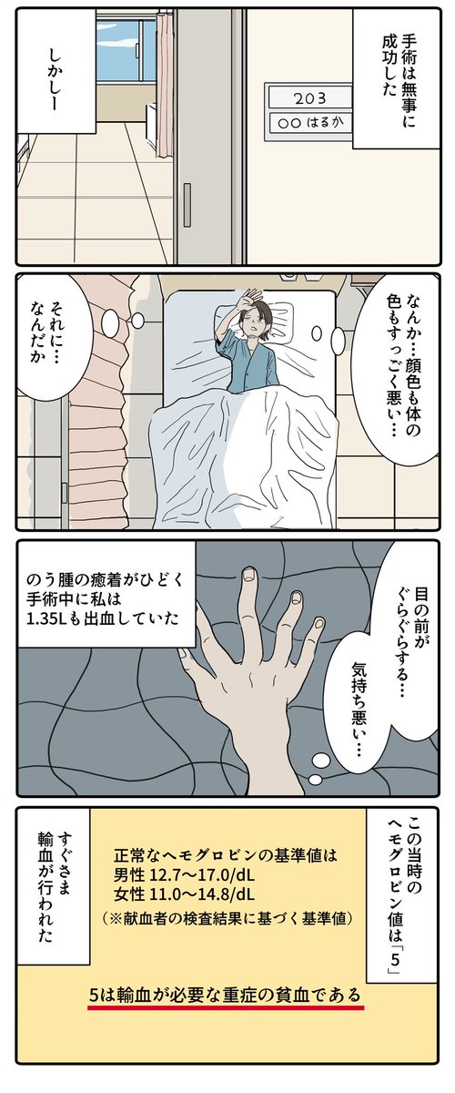 「救われた私」

日本赤十字社さまにて以前募集していた輸血エピソードを漫画化致しました。
#献血ありがとう #めぐる献血プロジェクト #日本赤十字社 #PR
https://t.co/bS5PNLx2pF 