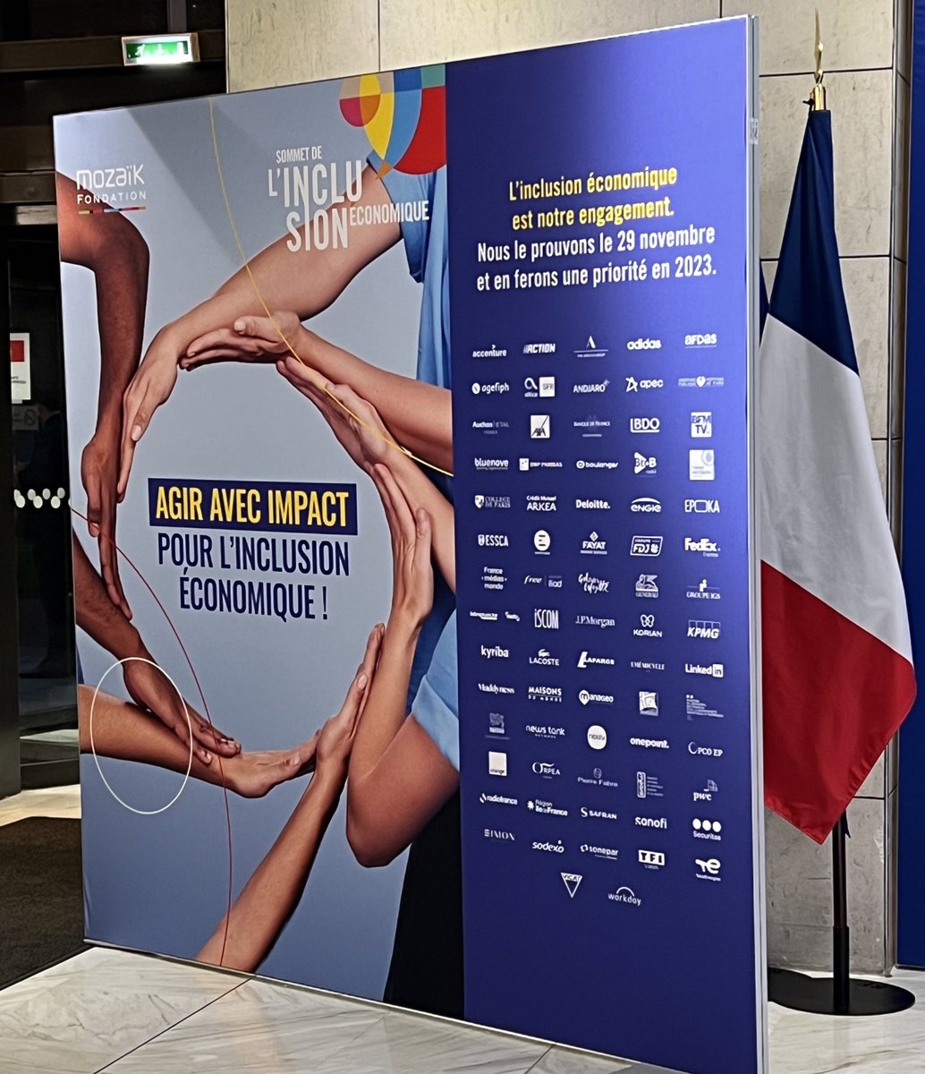 smartlang's tweet image. Ouverture du @SommetInclusion par @BrunoLeMaire et @SaidHammouche «  il ne peut y avoir de croissance sans  #inclusion économique » 
@MozaikFondation  @AFMD_Diversite