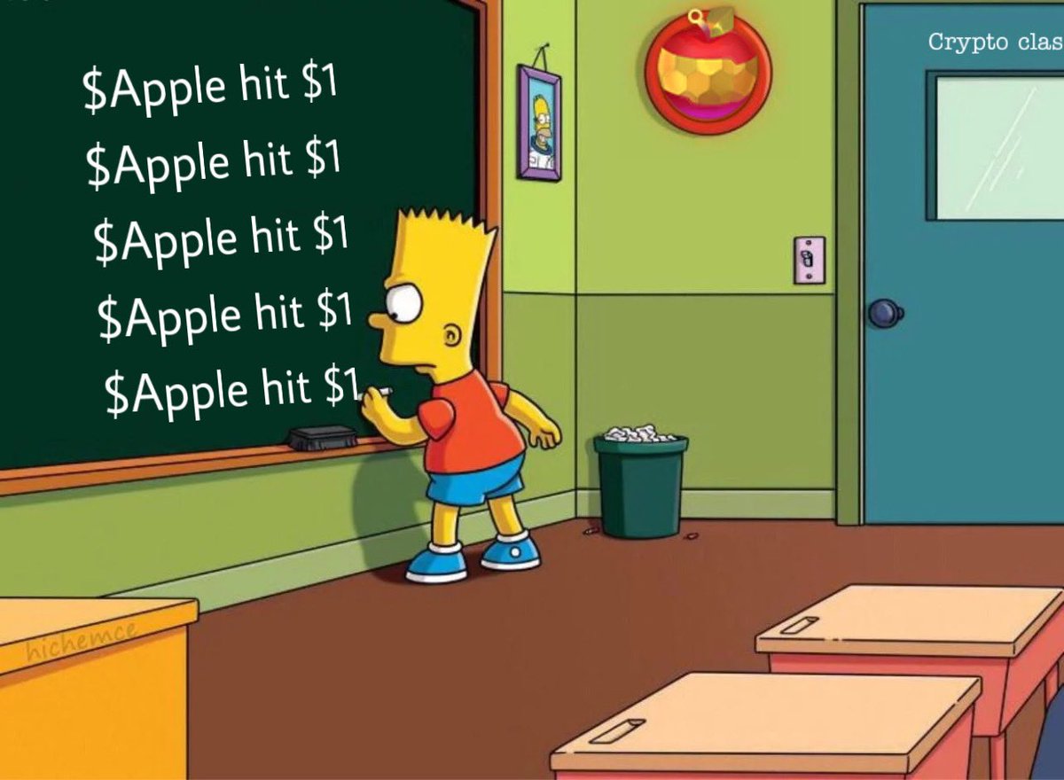 venusnft3's tweet photo. @BinemonApple Another prediction $Apple #Binemon https://t.co/8MW4fEyVL4