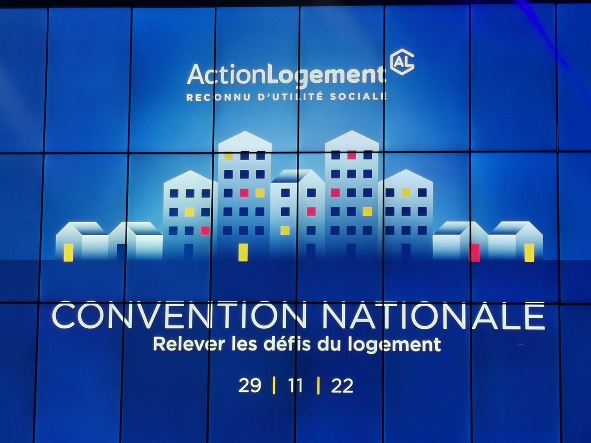 [LIVE🔴] La Convention Nationale #ActionLogement, ça commence maintenant ! Bienvenue au Palais des Congrès <a href="/Issylesmoul/">Ville d'Issy-les-Moulineaux</a> à tous les acteurs qui font le #logement en France. #enActionpourleLogement
<a href="/medef/">Mouvement des Entreprises de France</a> <a href="/CPMEnationale/">CPME</a> <a href="/CFDT/">CFDT</a> <a href="/CFECGC/">CFE-CGC</a>  <a href="/SyndicatCFTC/">Syndicat CFTC</a> <a href="/lacgtcommunique/">La CGT</a> <a href="/force_ouvriere/">force_ouvriere</a>