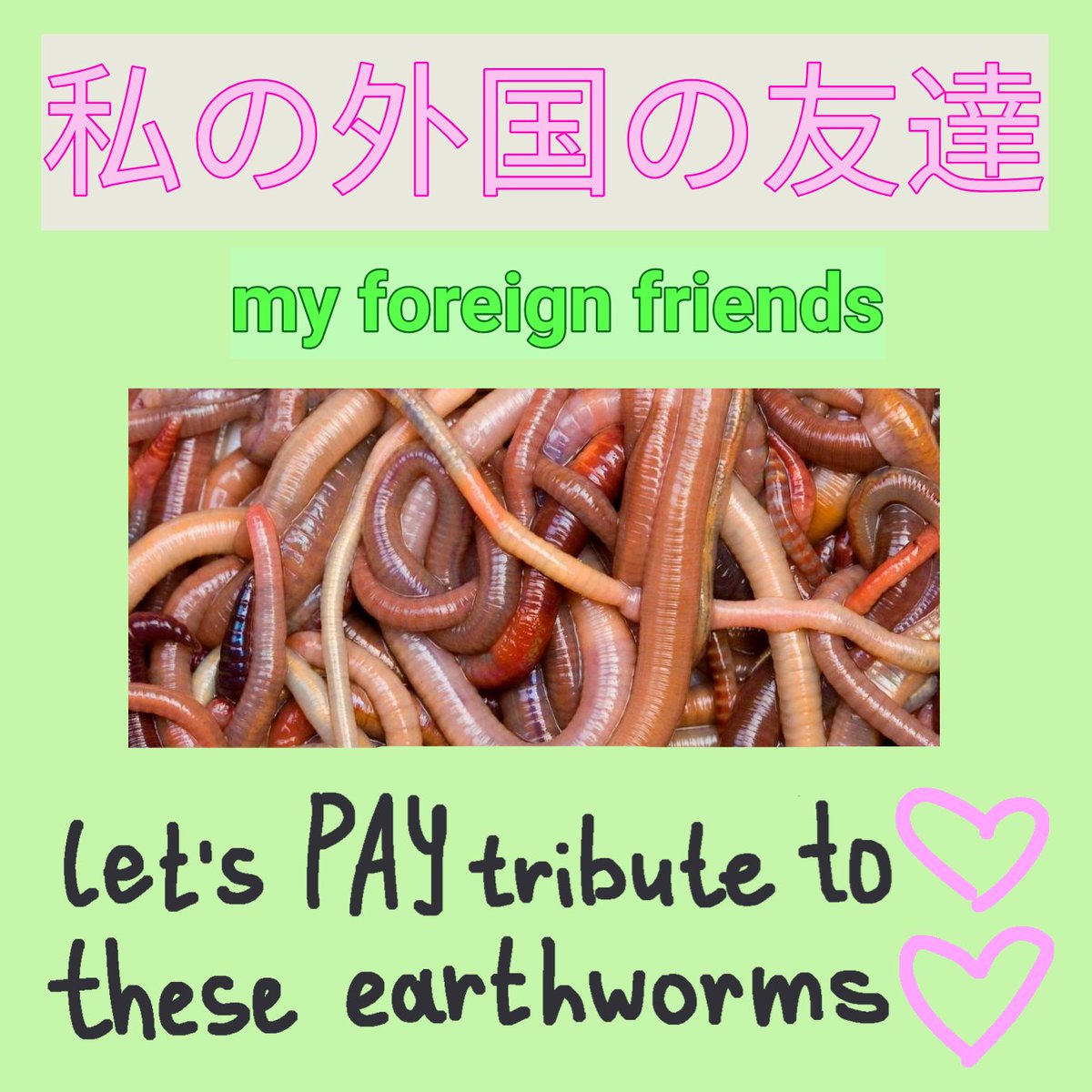 hent1me_'s tweet photo. please friends
あなたに頼みます🙏🏿
#worms #SAVEtheWorms #WORM #DIRT #bodypositivity #femenism https://t.co/RJz2M87fpY
