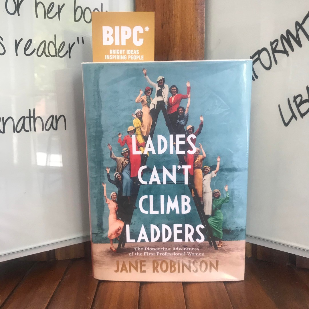 BIPCDevon's tweet photo. BIPC bookshelf pick of the week! 📚
Ladies Can't Climb Ladders by Jane Robinson!😷 🎓✏️ Pop into your Library today!
#entrepreneur #businessupport #startup #devon #newbusiness #localbusiness #smallbusiness #libraries #loveyourlibrary #northdevon #businessstartup #BIPCdevon https://t.co/61powTCCYe