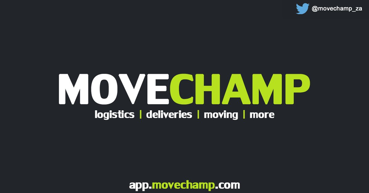 movechamp_za's tweet photo. Now that #blackfriday is behind us, you might think the #deals are gone? Wrong! You can always use code FIRSTMOVE to get a discount on your very first #move with us https://t.co/TNYvA2b73j https://t.co/I3zWyU8E51 https://t.co/4XHKPHvs0d