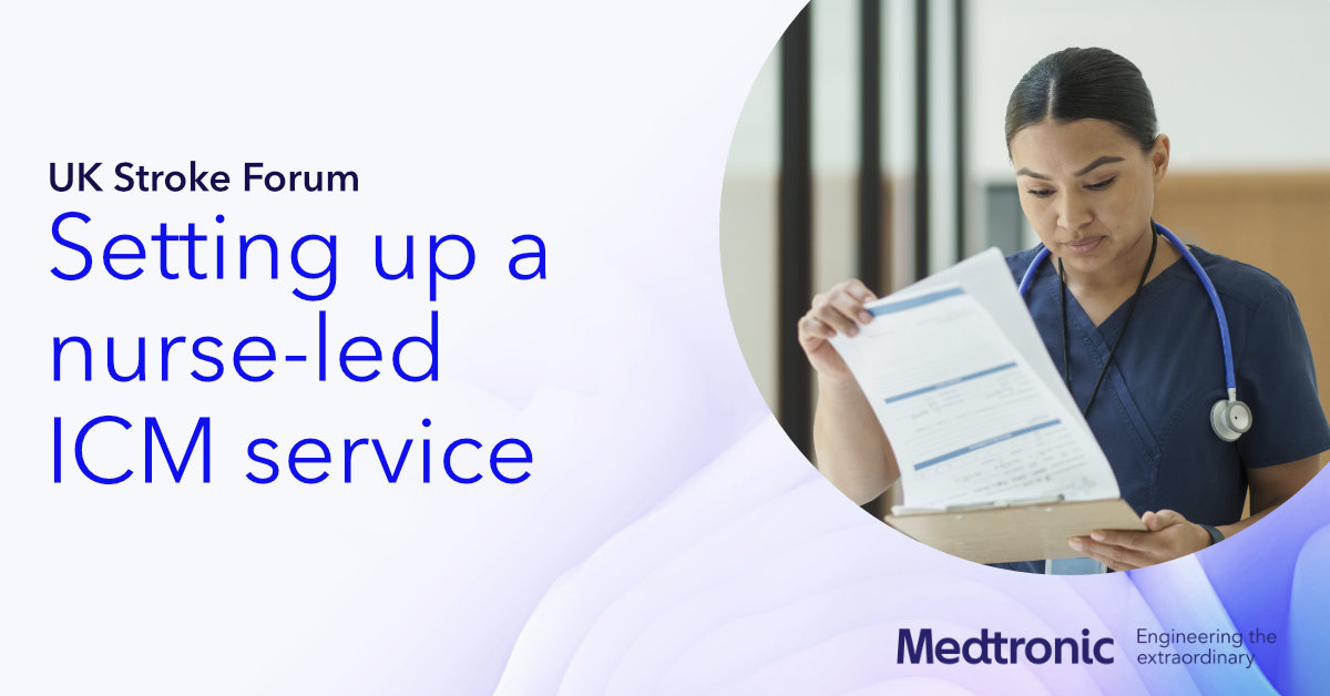 Medtronic UK (@medtronicuk) on Twitter photo Day one of the <a href="/UKStrokeForum/">UK Stroke Forum</a> today & <a href="/noracunningham/">nora cunningham</a> is talking at 15:10 on ‘A nurse-led service to look for AF in Cryptogenic Stroke patients with Reveal LINQ, an Implantable Loop Recorder’. Download a peer-written guide to starting an ICM service: bit.ly/3VvcsIa Day one of the <a href="/UKStrokeForum/">UK Stroke Forum</a> today & <a href="/noracunningham/">nora cunningham</a> is talking at 15:10 on ‘A nurse-led service to look for AF in Cryptogenic Stroke patients with Reveal LINQ, an Implantable Loop Recorder’. Download a peer-written guide to starting an ICM service: bit.ly/3VvcsIa
