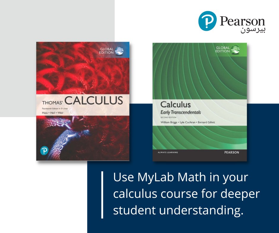 PearsonMEhub's tweet image. Higher ed students build a deeper understanding of calculus with MyLab Math interactive figures &amp;amp; built-in tutorials: ow.ly/u4C450LOMe6​ 

Available with our world-leading texts, contact us to get started: ow.ly/QERr50LOMp1​

#higheredtech #MiddleEast #universitymath