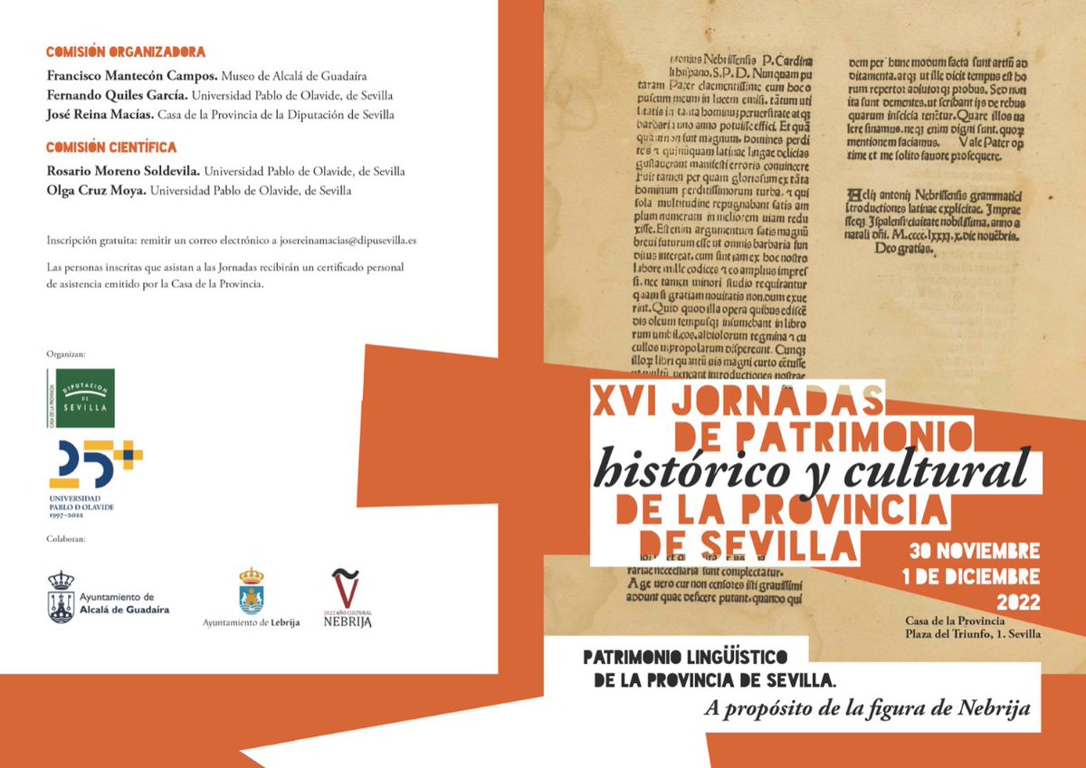FacultadHumanidadesUPO tweet media