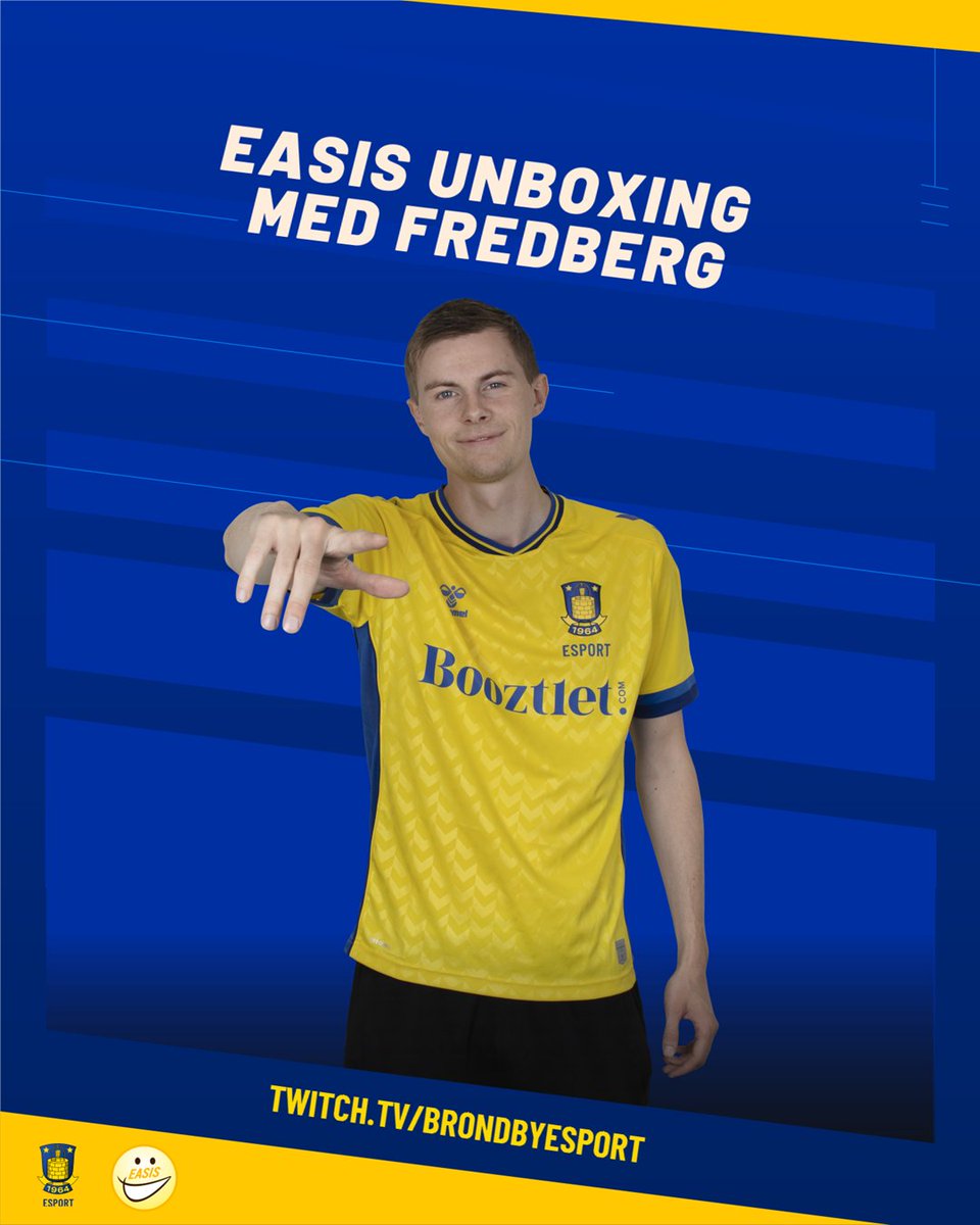 brondbyjunior's tweet photo. Senere i dag vil @FIFA_Fredberg åbne en #Easis 'mystery box' 🎁 på stream 😋
Vi er sikre på, at der gemmer sig nogle godter til ham! Hvis du selv mangler lidt godter i december, kan du få 15 % på https://t.co/rc3wHSYcQ1 med koden: ESPORT15
🕞 15:30
📺 https://t.co/4L5Hn3TAFQ https://t.co/Aw1uOeLP2B