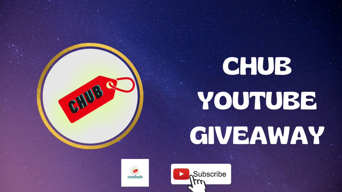 YouTube GIVEAWAY c/o couhub.com

🔘Follow <a href="/chubtoken/">CHUB</a> &amp; <a href="/CouHub/">Cou HUB</a>
🔘Subscribe to youtube.com/@couhub
🔘Like &amp; Retweet
🔘Comment &amp; Tag 5 friends

Watch the video to see the mechanics announced on our YouTube channel!

 #CHUB #CouHUB #XRP #XRPL