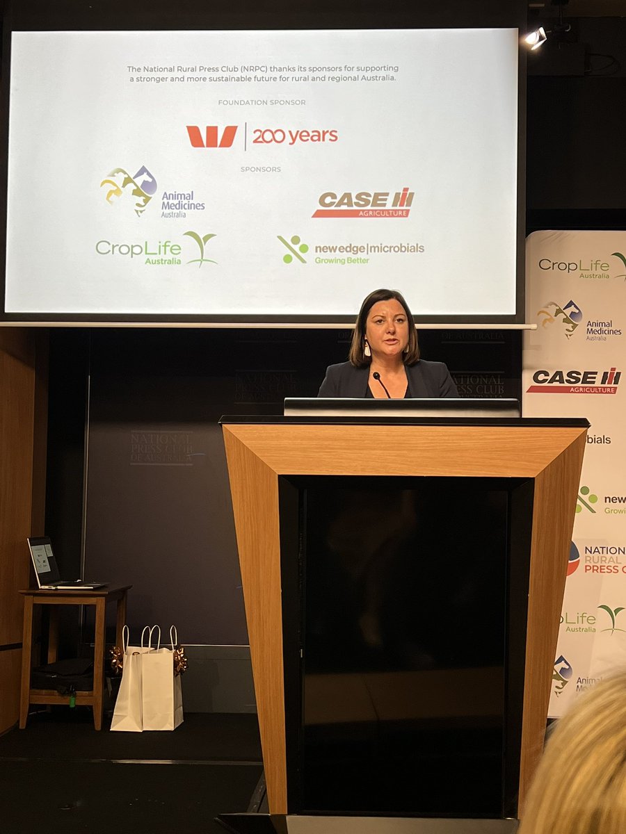 Regional Development Minister <a href="/KristyMcBain/">Kristy McBain MP, Member for Eden Monaro</a> has joined us at the <a href="/PressClubAust/">National Press Club</a> for tonight’s awards during a BUSY last parliamentary sitting week. Fast Fact: the Minister studied journalism fully expecting to be the next Lois Lane before a career in law took her on a diff. path