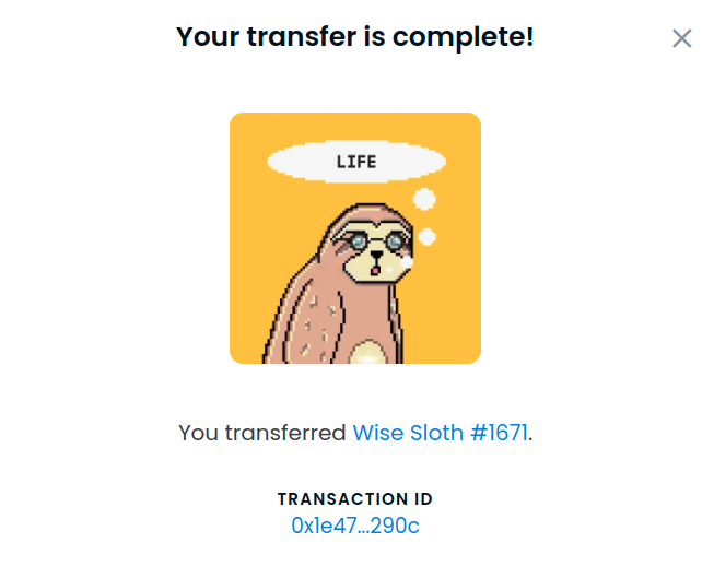 And the winner of the WSC giveaway is... 
<a href="/canarypunkNFT/">CANARY PUNK</a> 🥳🎉🍾🏆

We opted for a yellow background for you! 🦥💛

Congratulations and welcome to our wise family! 🥂

Visit our website to learn more about Wise Sloths: wiseslothclub.com 🧐

#NFTCommunity #NFTs