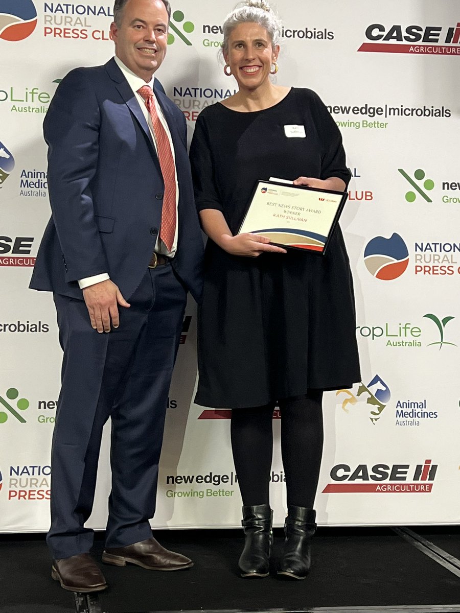 And, the gold gong for <a href="/Westpac/">Westpac Bank</a> Best News Story of 2022 goes to <a href="/KathSully/">Kath Sullivan</a>