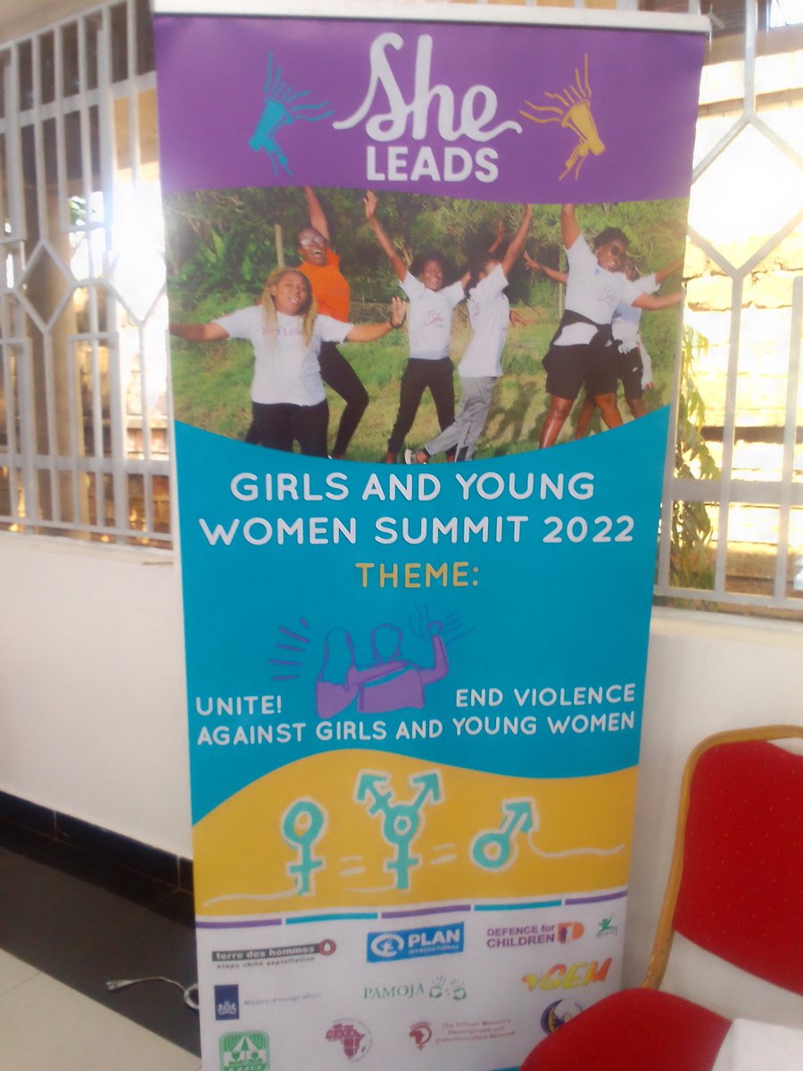 Mapema ndio best!!!!!Finally we are here it's girl summit !!!!let's END VIOLENCE AGAINST WOMEN!!!also support surviver emotionally and create conducive spaces for them 
<a href="/NAYAKenya/">NAYA Kenya</a> 
<a href="/SHE/">🎭</a> LEADs KENYa
