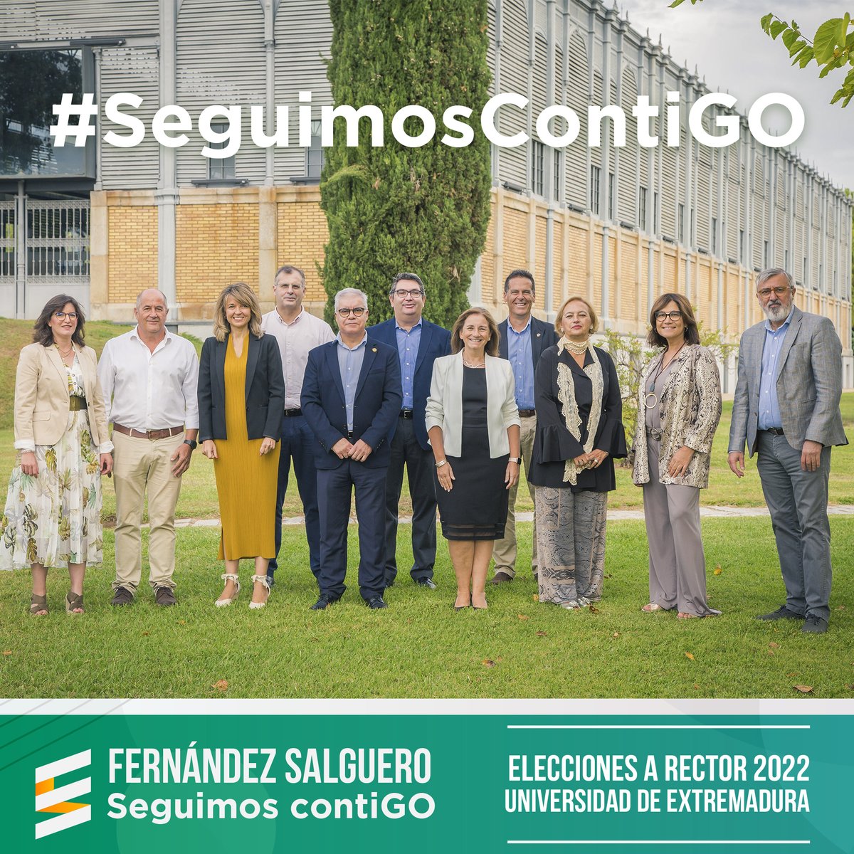 PedroFSRector's tweet photo. Si quieres saber más sobre los miembros de nuestro equipo, solo tienes que entrar en nuestra web:
https://t.co/l50e6rlOeE
#EquipoUEx #PedroFS_SeguimosContiGO #PedroFSRector https://t.co/0wGtB5G2ZY