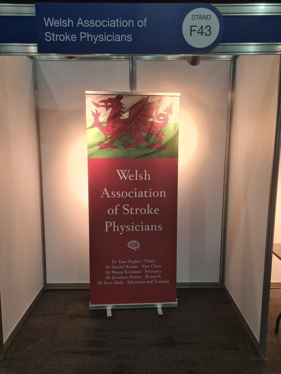 Representing #WASP at #UKSF22 today <a href="/UKStrokeForum/">UK Stroke Forum</a>