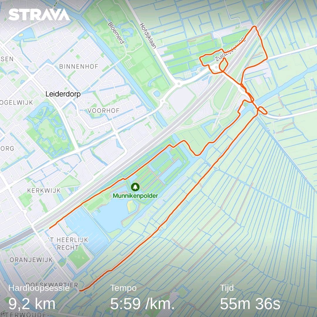 Beetje mistig maar erg lekker. Nu weer fris het #mkb ondersteunen als #hrmanager #HRM