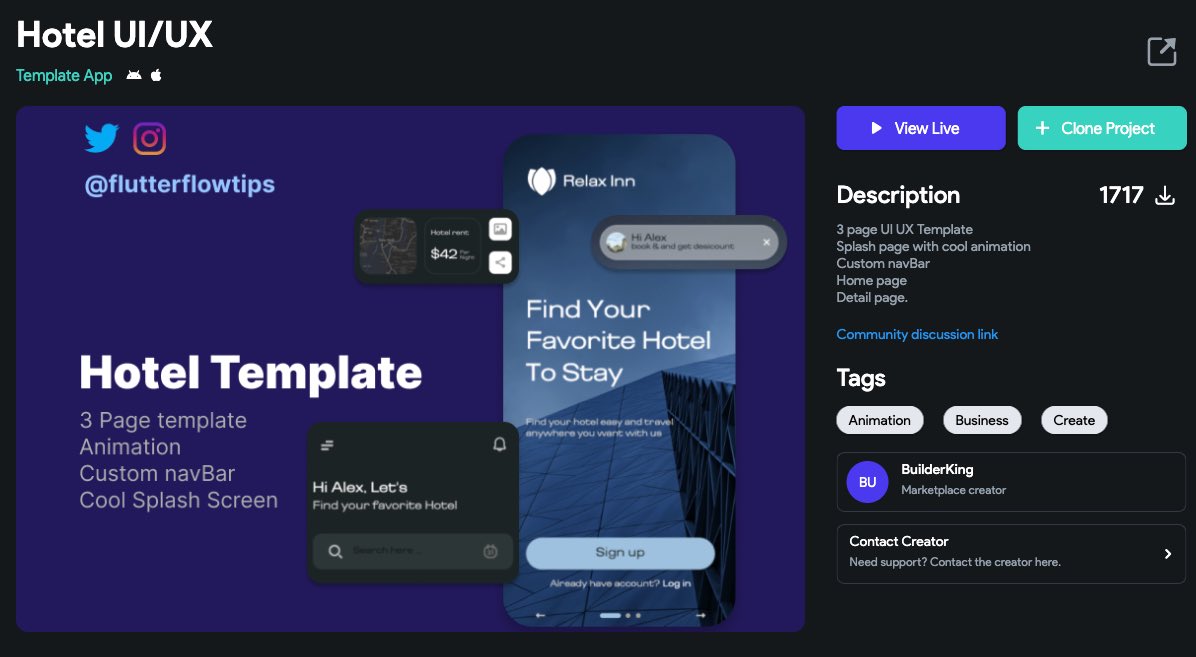 flutterflowtips's tweet image. Lots of @flutterflow users like this little template, 1717 downloads, We decide to give it another go

- improve it with new Flutterflow features
- add more pages

What do you think I could add to this template that satisfies your needs?

#flutterflow #flutterflowtips #nocode