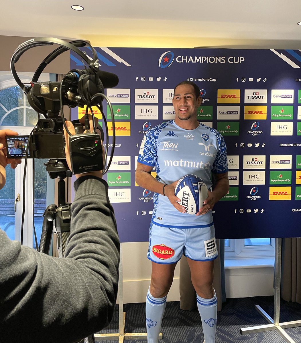 CastresRugby's tweet image. C'est parti pour le Lancement de la saison de ⁦@ChampionsCup_FR⁩ à Londres, et ça démarre avec ⁦@beinsports_FR⁩ et ⁦@LaurentBidot⁩ ! ⁦@babmathieu⁩ #ChampionsCup