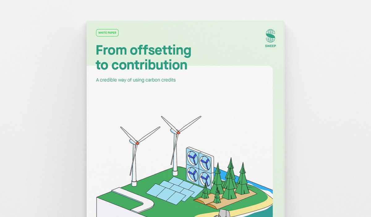 SweepThePlanet's tweet photo. Carbon credits are key to financing the low-carbon transition. But how can you use them without falling into the traps of #greenwashing? 

Authored by @RenaudBettin, our new white paper shares how to turn them into a key asset for your climate strategy 👉https://t.co/VaBx6WV4m0 https://t.co/q5yuZ0zhm2