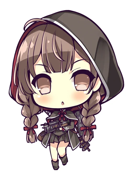 同時期に描いた初期型SD絵 