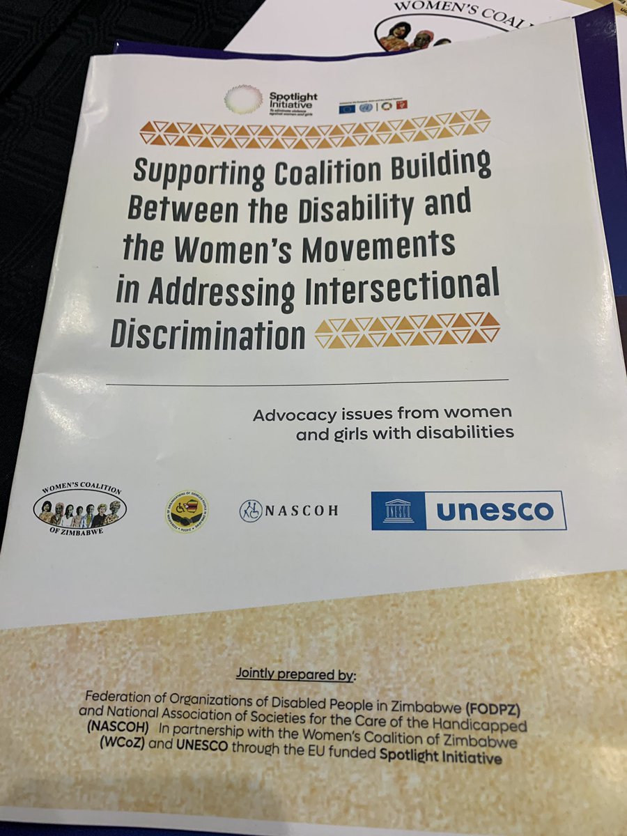The national Inclusive indaba also seek to cement a coalition building between OPDs and the Women's Movement in Addressing Intersectional Discrimination in a bid to create a Violence Free Society for Women and Girls with Disabilities #16DaysofActivism2022