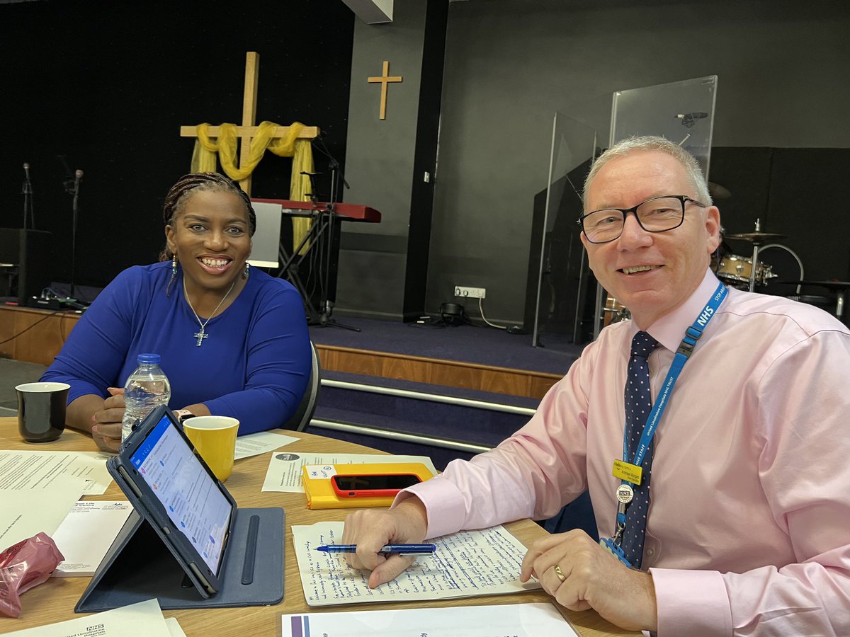 TimJPCouchman's tweet photo. Absolute delight to finally welcome @JenniferIzekor & Neyma from @Abovedifference to #Lincolnshire. What an amazing & inspiring day with @ULHT_News & ICS leaders developing #Inclusive #Leadership strategies. @MorganCEO @mollyshoes @racheljhiggins #DoingDifferenceDifferently https://t.co/Mue8SjzQb1