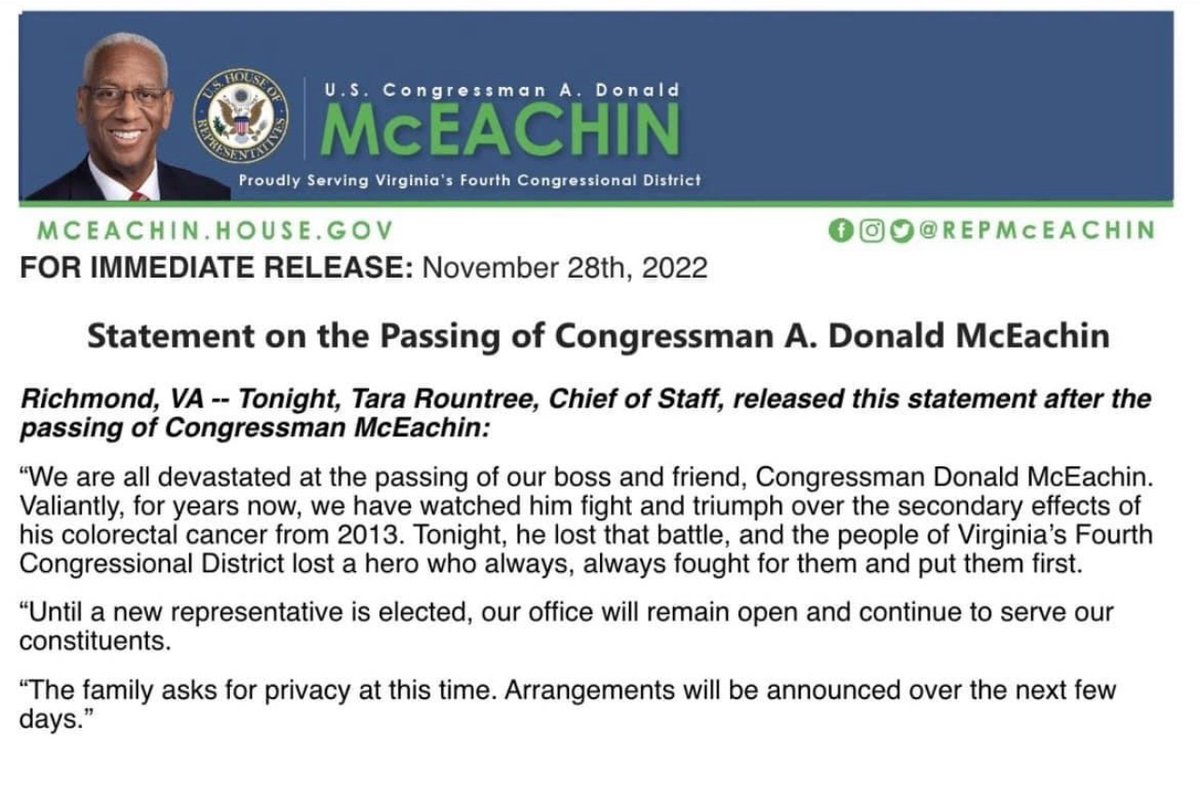 michaelfutrell's tweet image. When I first decided to run for public office, you were one of the first meetings w/an elected official I had. Your guidance over the years was invaluable, & while I’m sad that I won’t be able to text w/you or check in as we did, I’m grateful that you’re not in pain anymore.
