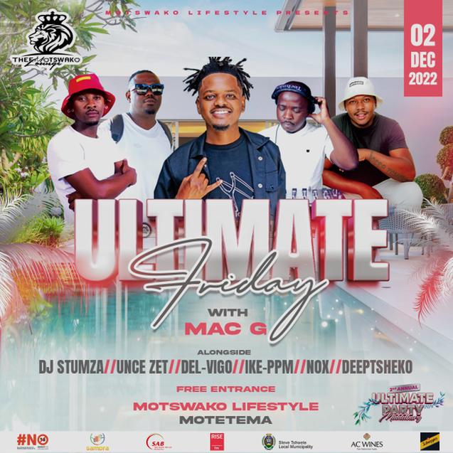 We are meeting at Motswako Lifestyle for #UltimateFriday right?