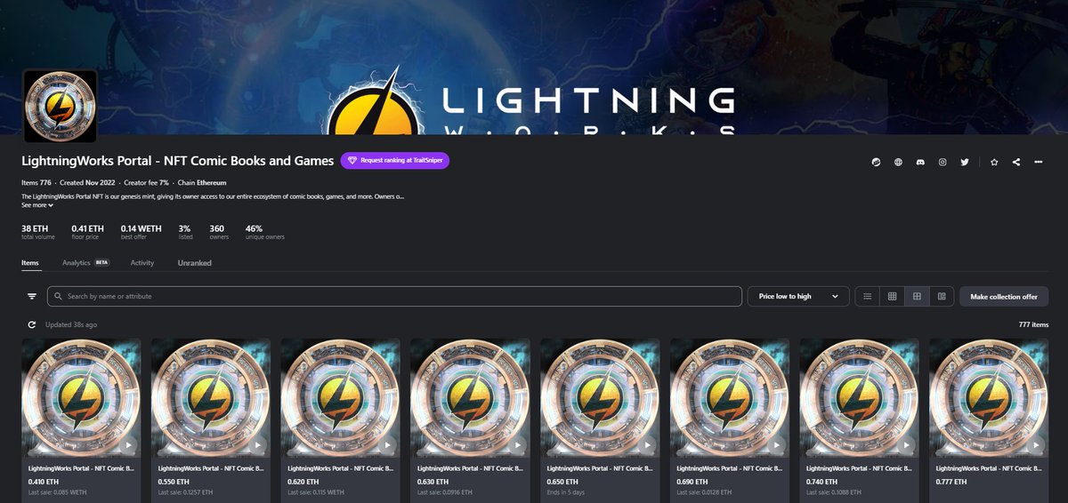 REASONS WHY <a href="/LightningWorks7/">LightningWorks⚡️Comics, Manga & Tech</a> is GMI?🤔

DYOR! ( I'm part of the team ) 

— a thread ⚡️