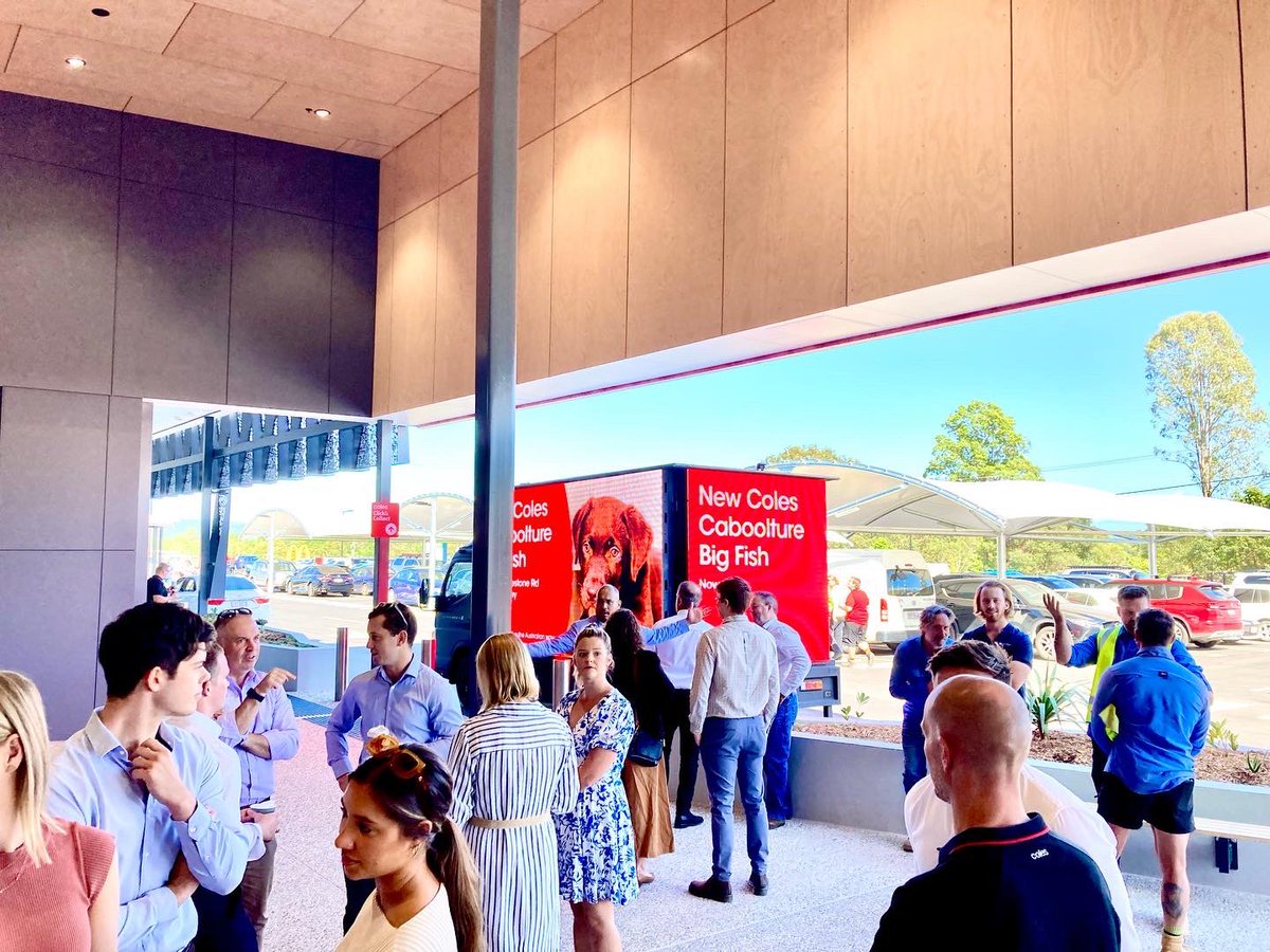HypedMedia's tweet photo. Some great snaps of our campaign with @colessupermarkets @liquorlandau in Caboolture. Now Open🎉 https://t.co/SdiSaP3rkq