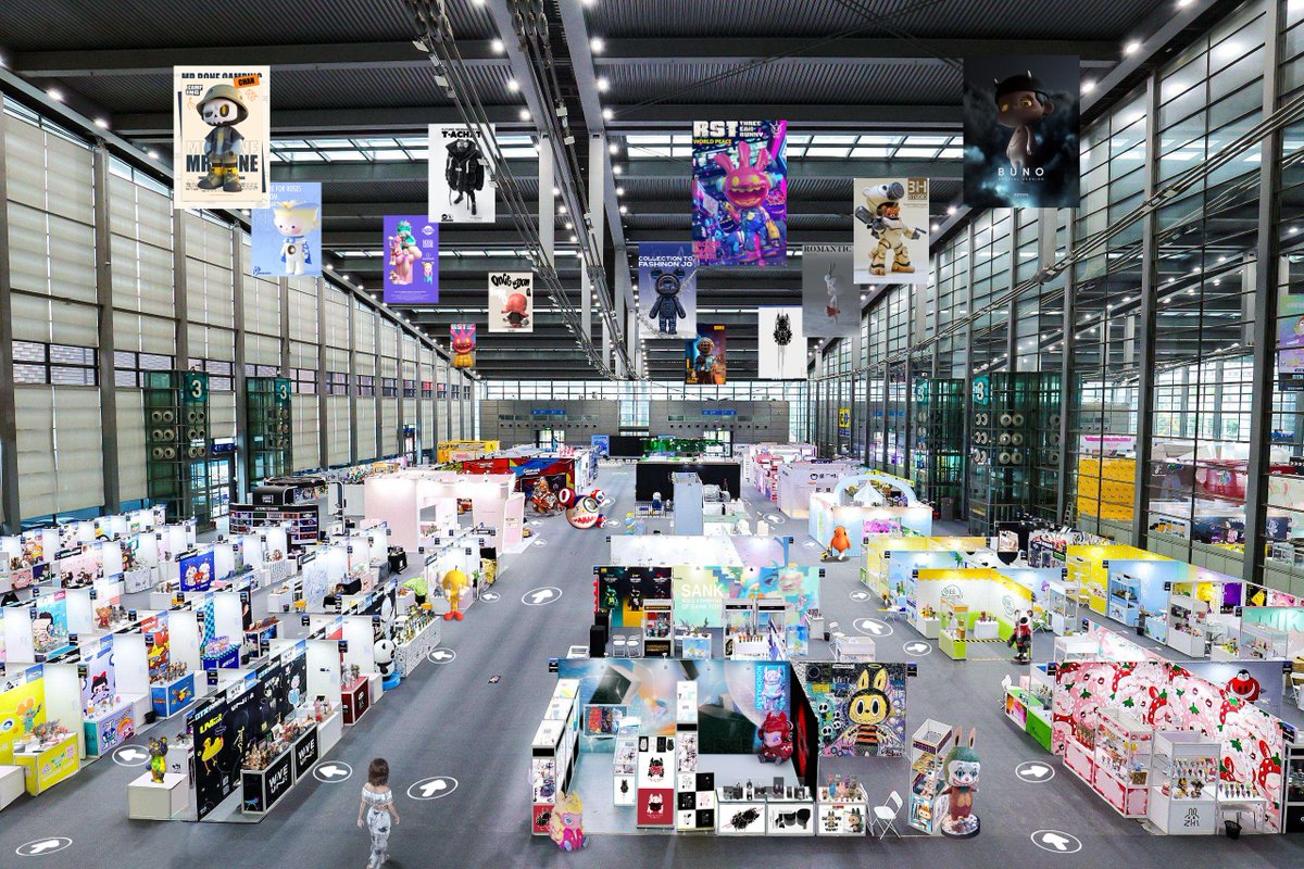Megashow_'s tweet photo. Don't miss out if you wanna join Megashow family to experience an unprecedented grand art toy exhibition.🧸🎟🎉
#VirtualReality #artshow #metacommerce #Web3 #Crypto https://t.co/eDjVzb9PAt