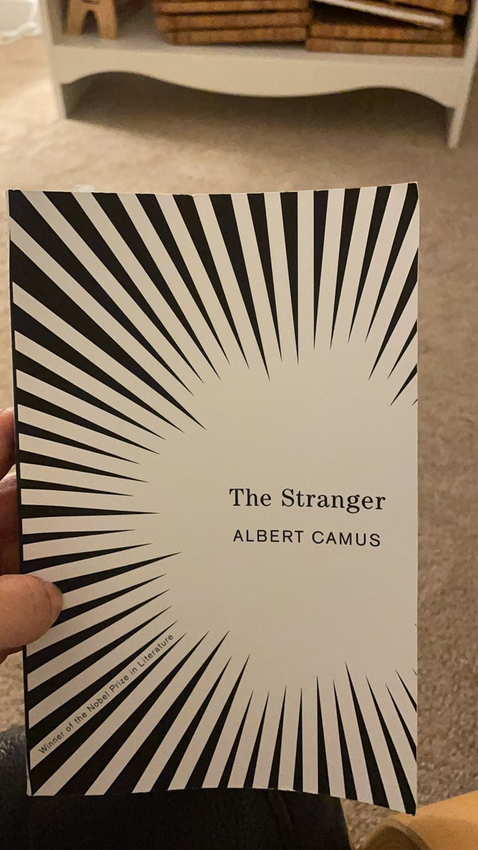 Okuyorum #thestranger by #albertcamus