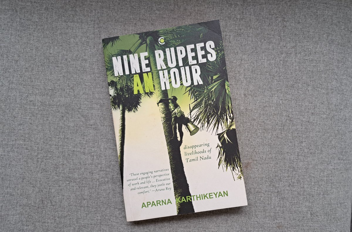 UlkaKelkar's tweet photo. @Jtrc_iitkanpur @WRIIndia @ps_iitk Looking forward to this today morning. Will start my talk on #JustTransition by referring to @AparnaKarthi @PARInetwork book on the traditional livelihoods of Tamil Nadu #ninerupeesanhour https://t.co/eTtxgAhzZF