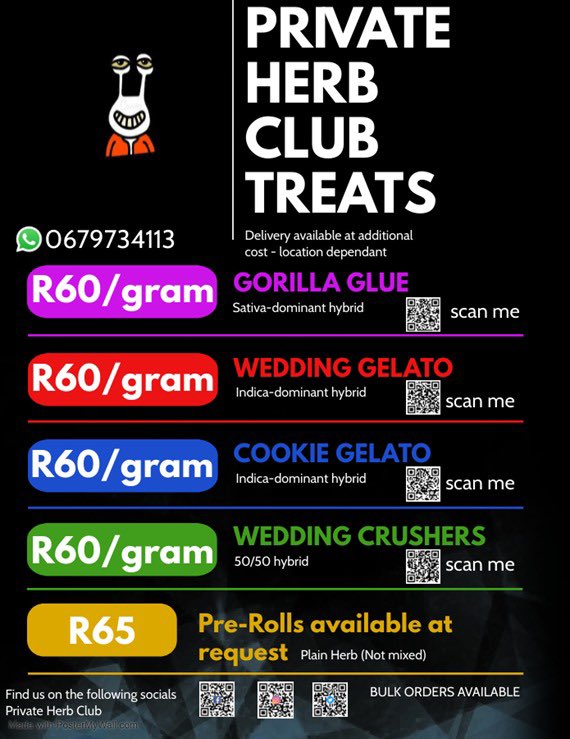 PrivateHerbClub's tweet photo. #HouseOfZwide  Indoor Grown. Based in Durban…Delivery can be arranged anywhere https://t.co/OsMB2IZ89l