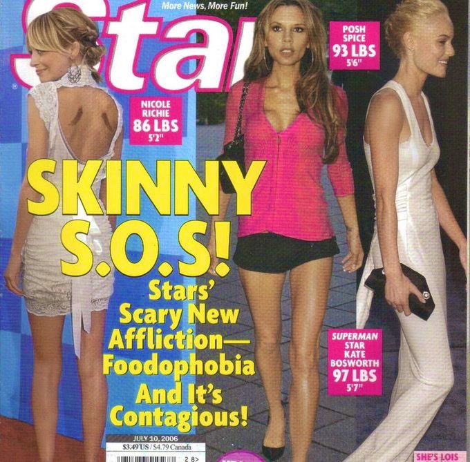 qucumberwater's tweet image. 2000s/2010s thinspo &amp;amp; fatphobic magazine covers 🦋💘