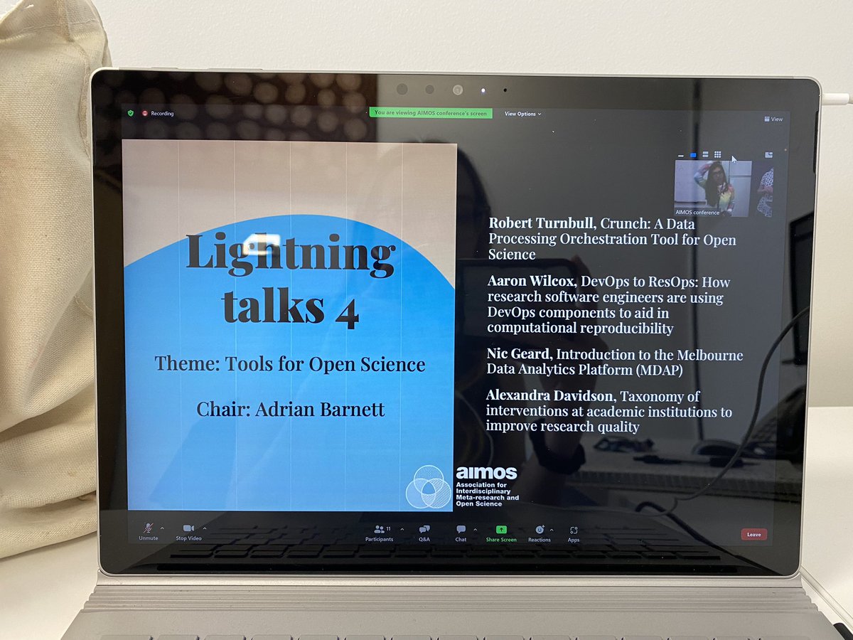 Today, I presented an exciting project I’ve been working on looking at interventions to improve research quality and reduce #researchwaste Thanks for having me <a href="/aimos_inc/">AIMOS</a>