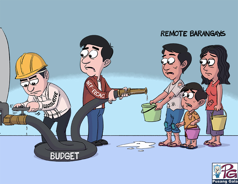 Politika na naman. #ntfelcac #budgetcut